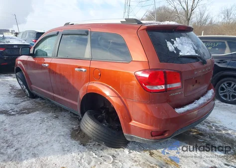 2013 Dodge Journey Crew z USA, uszkodzony, nr VIN 3C4PDCDG0DT591581